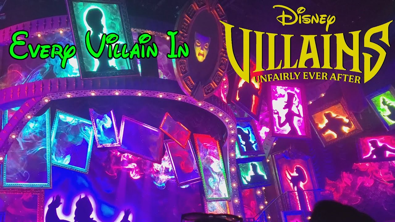 Every Villain In Disney Villains Unfairly Ever After | Every Character Villains Unfairly Ever After