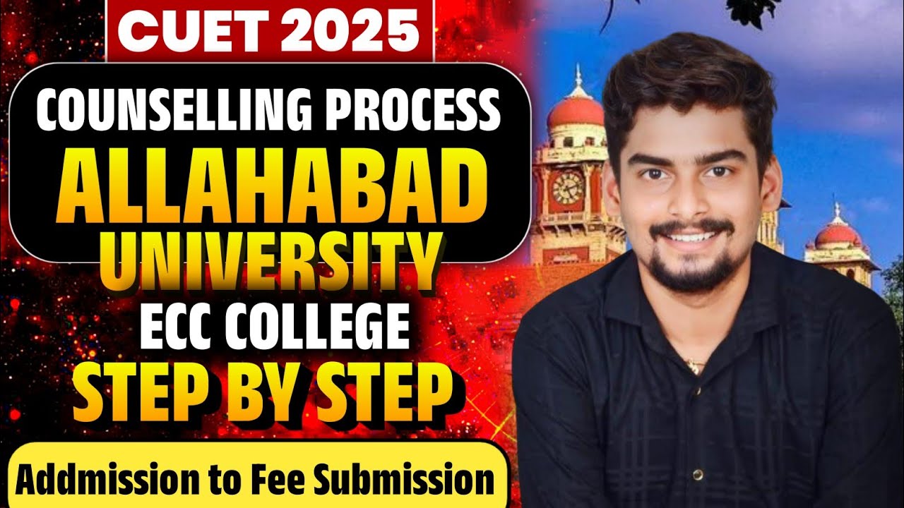 Ewing Cristain College CUET UG 2025 Step By Step Full Counselling Process l Admission To Fee Payment