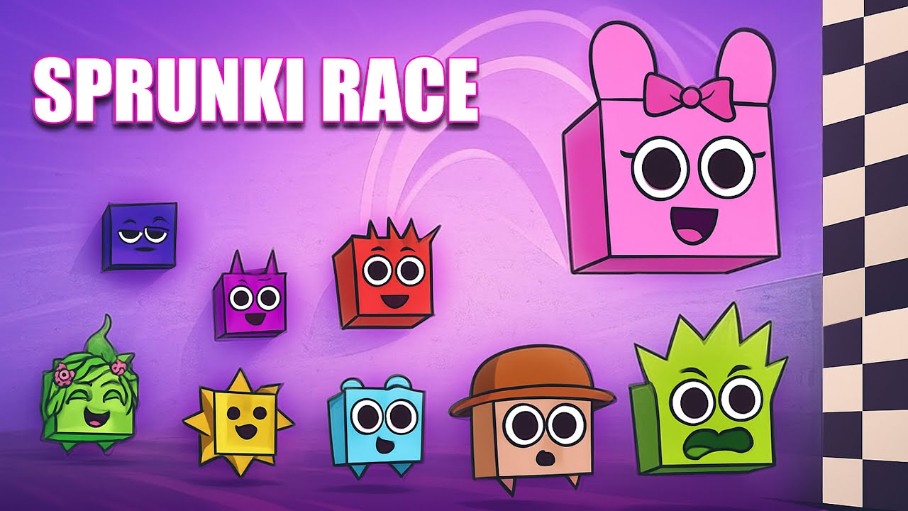 Sprunki Gravity Race - Incredibox Sprunki Race