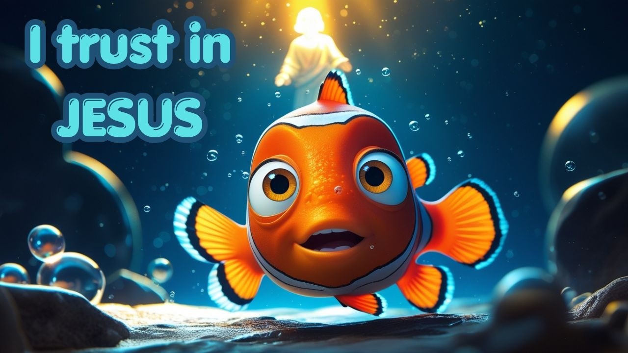 👉 The Little Fish Who Learned to Trust Jesus