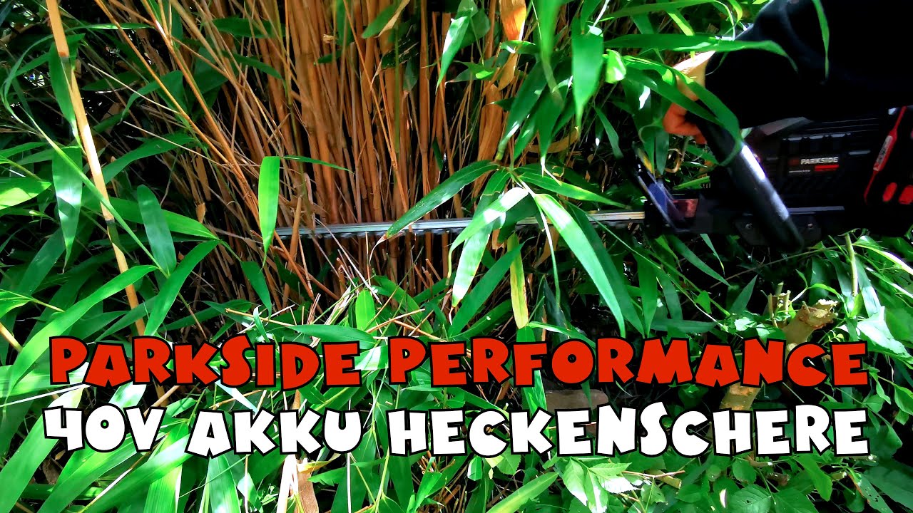 PARKSIDE PERFORMANCE Akku-Heckenschere PPHSA 40-Li A1