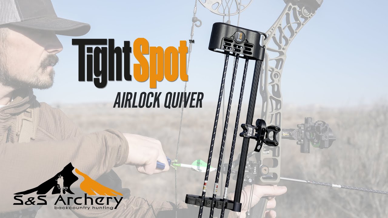 Колчан Tightspot Airlock — НОВЫЙ легкий колчан на 4 стрелы
