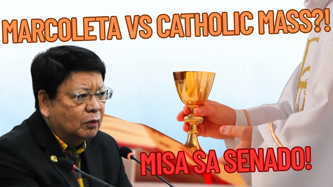 Nagalit si Marcoleta?! Misa sa Senado, Bawal Daw?! | Catholic Faith Under Fire!”