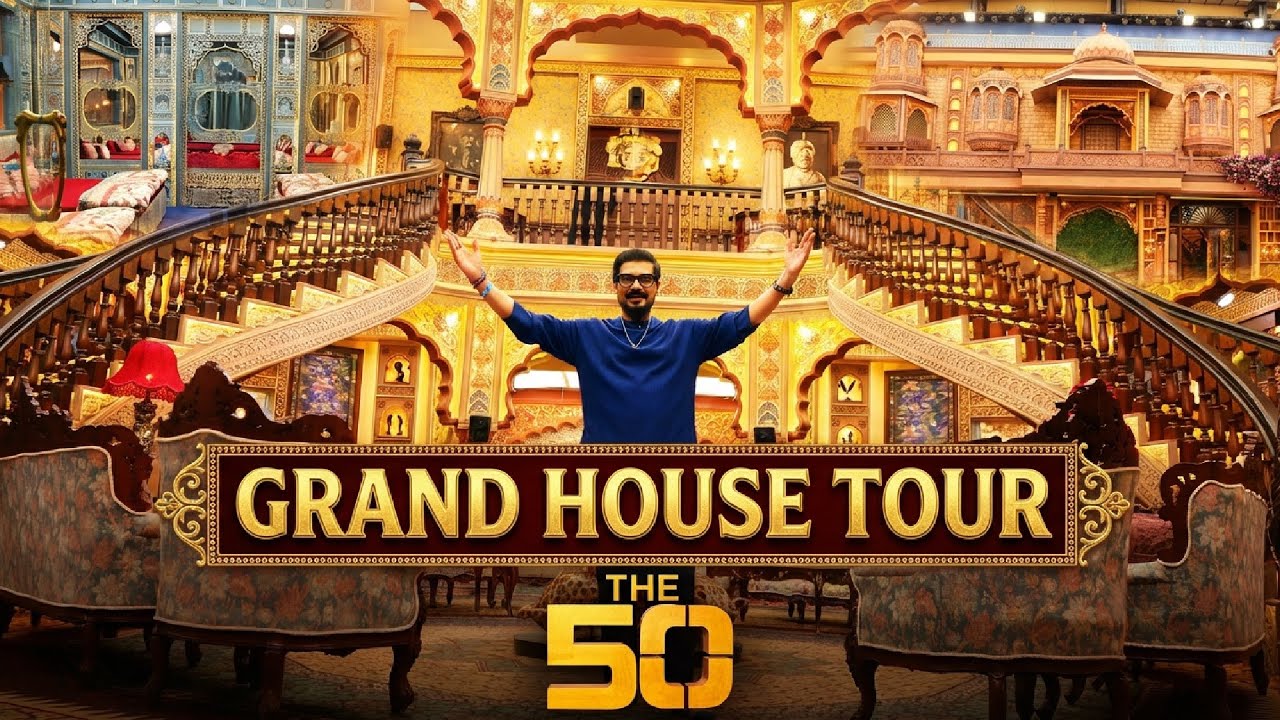 THE 50 HOUSE TOUR | The LION Grand Palace, Game Arena, BED Room And More