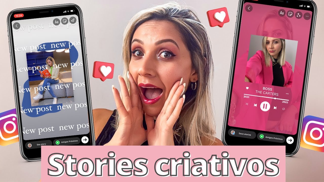 Stories Criativos para o Istagram   Atualizado 2022