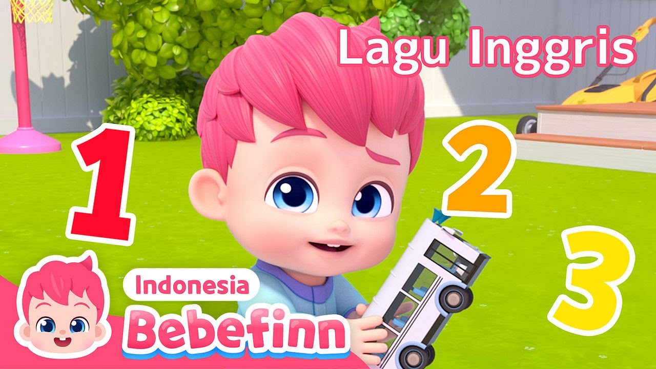 Lagu Angka | Satu, dua, tiga | Lagu Inggris & Indo | Lagu Anak | Bebefinn Bahasa Indonesia