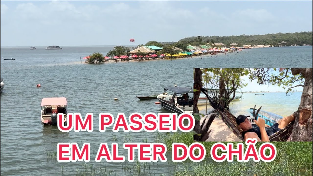 Passeando nos pontos turísticos de Alter do Chão!