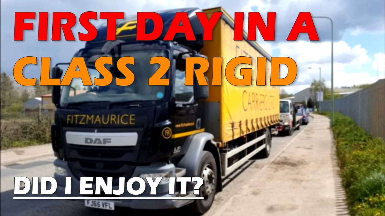 🚚 First Day in a HGV Class 2  |  How did I get on?