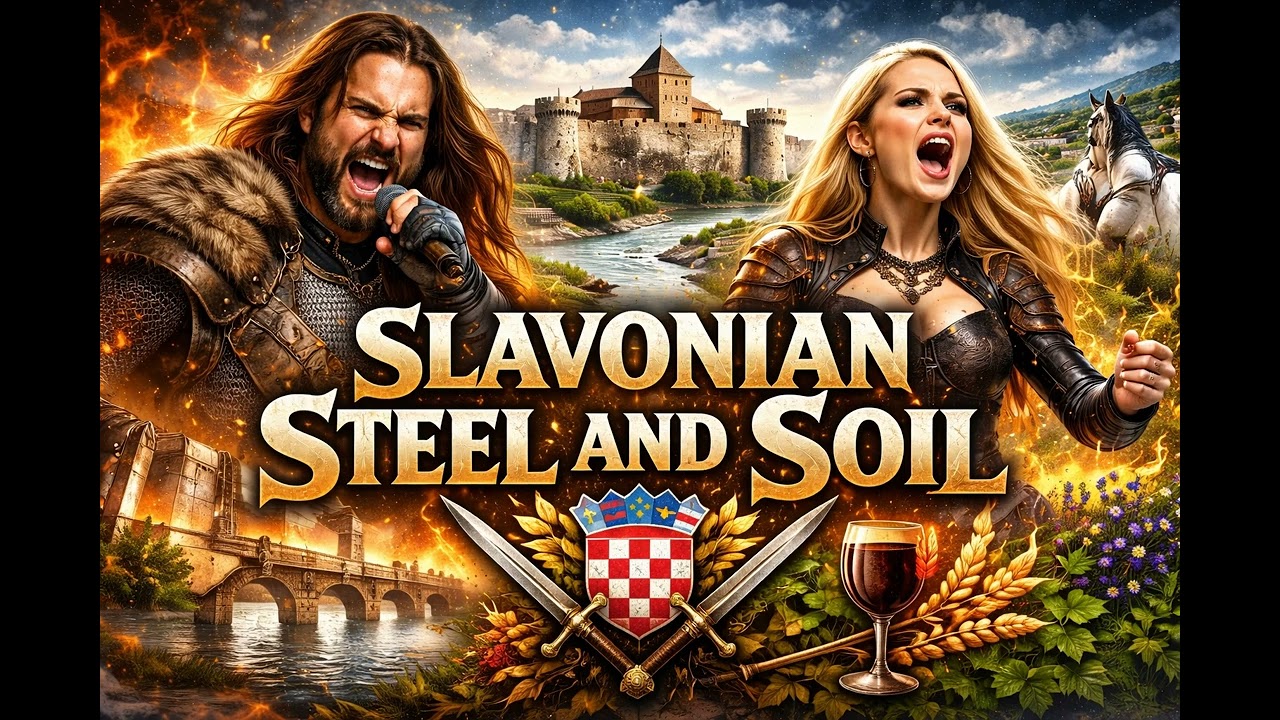 Slavonian Epic Metal Anthem 🇭🇷 | Slavonian Steel and Soil