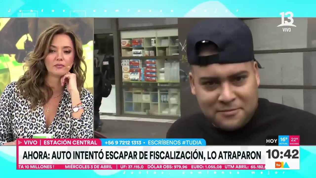 Conductor que manejaba con licencia falsa trabajaba en aplicación | Tu Día | Canal 13