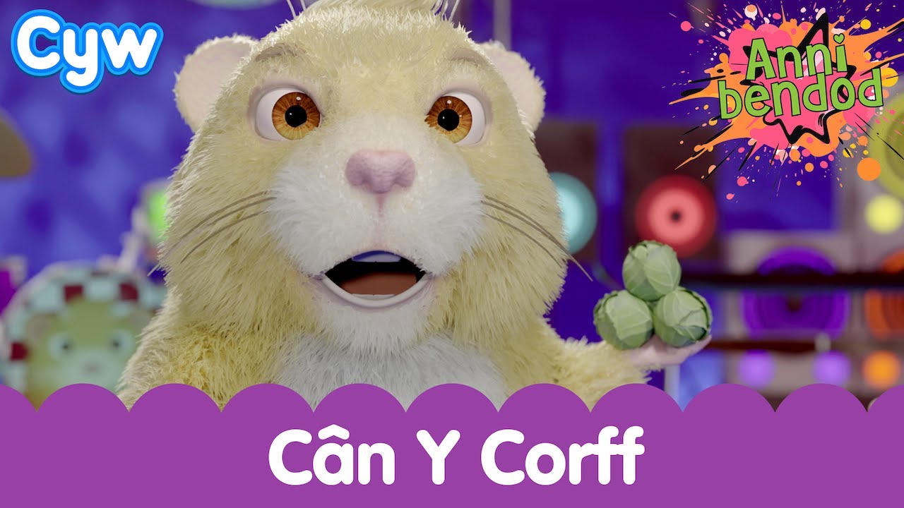 🐹 C&acirc;n Y Corff - Annibendod | Bochau the cute Hamster sings about our bodies in Welsh!
