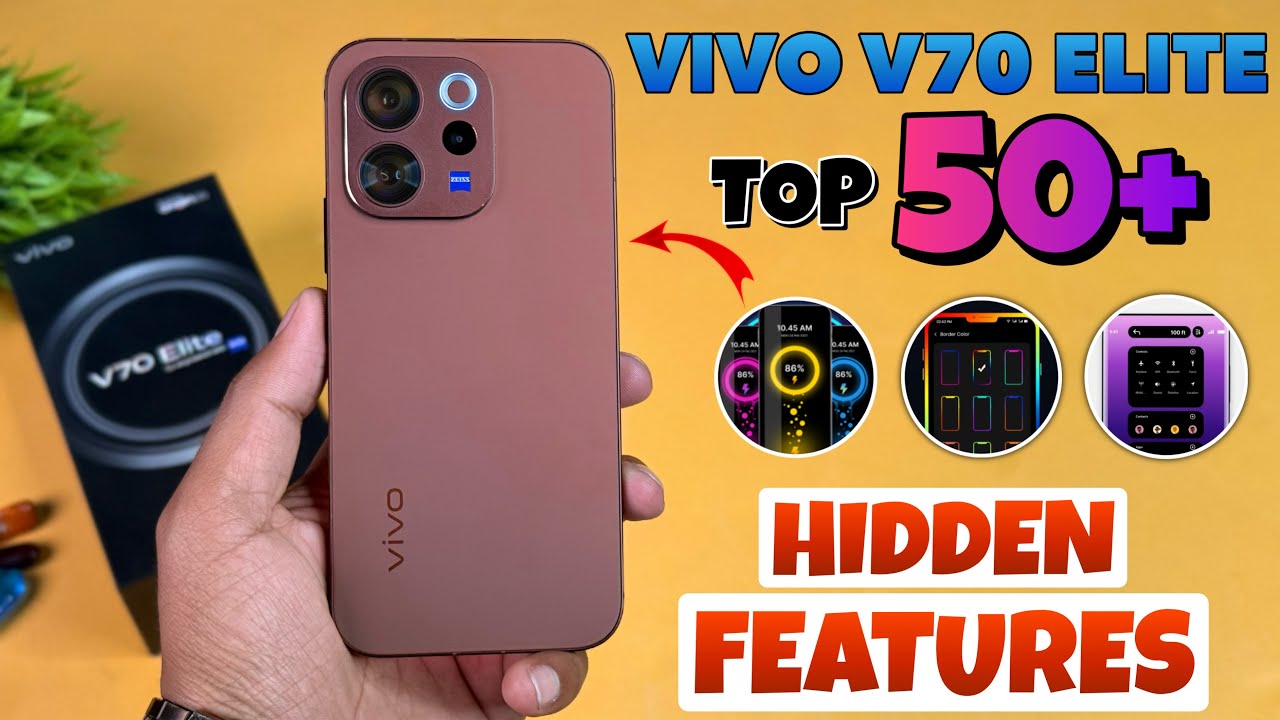 Vivo V70 Elite 5G Top 50++ Hidden Features | Vivo V70 elite Tips And Tricks | Vivo V70 Elite 5G
