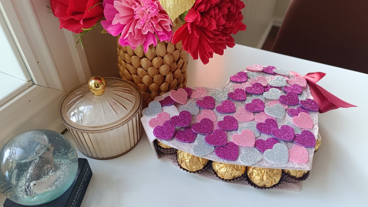 DIY Cute idea 💡 Valentine's Day #diy #cuteidea #giftidea #valentinesday #gifttutorial #giftcandy 