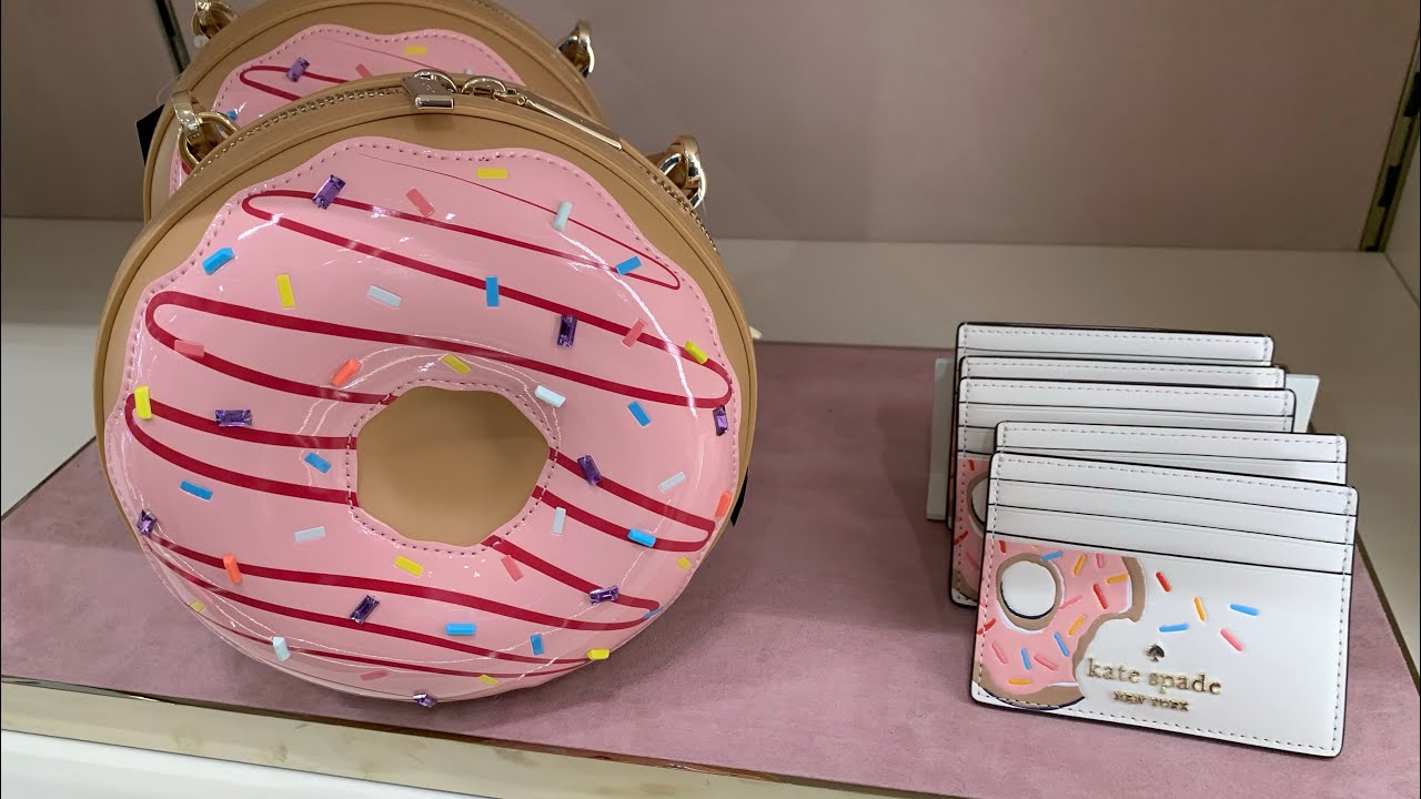 🍩🍩 KATE SPADE OUTLET / NEW ARRIVALS!DONUT CROSSBODY BAG / WALLETS AND HANDBAGS 70%OFF #katespade