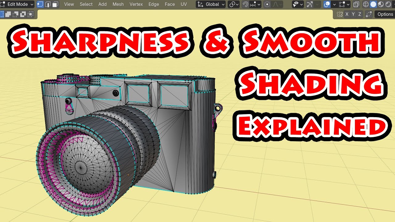 The #1 Blender Hack: Perfect Sharp & Smooth Edges | The All New Auto Smooth Function Decoded