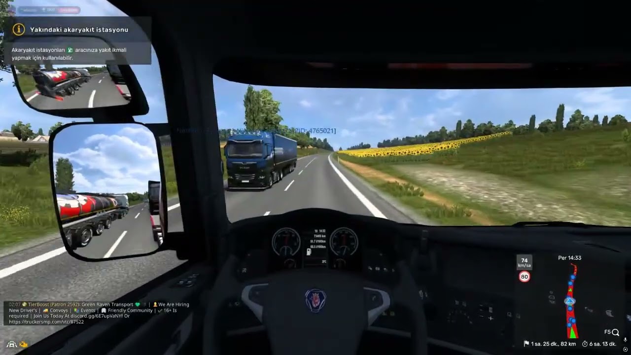 TruckersMP ETS2 Server 1 Report TMPID:5626845
