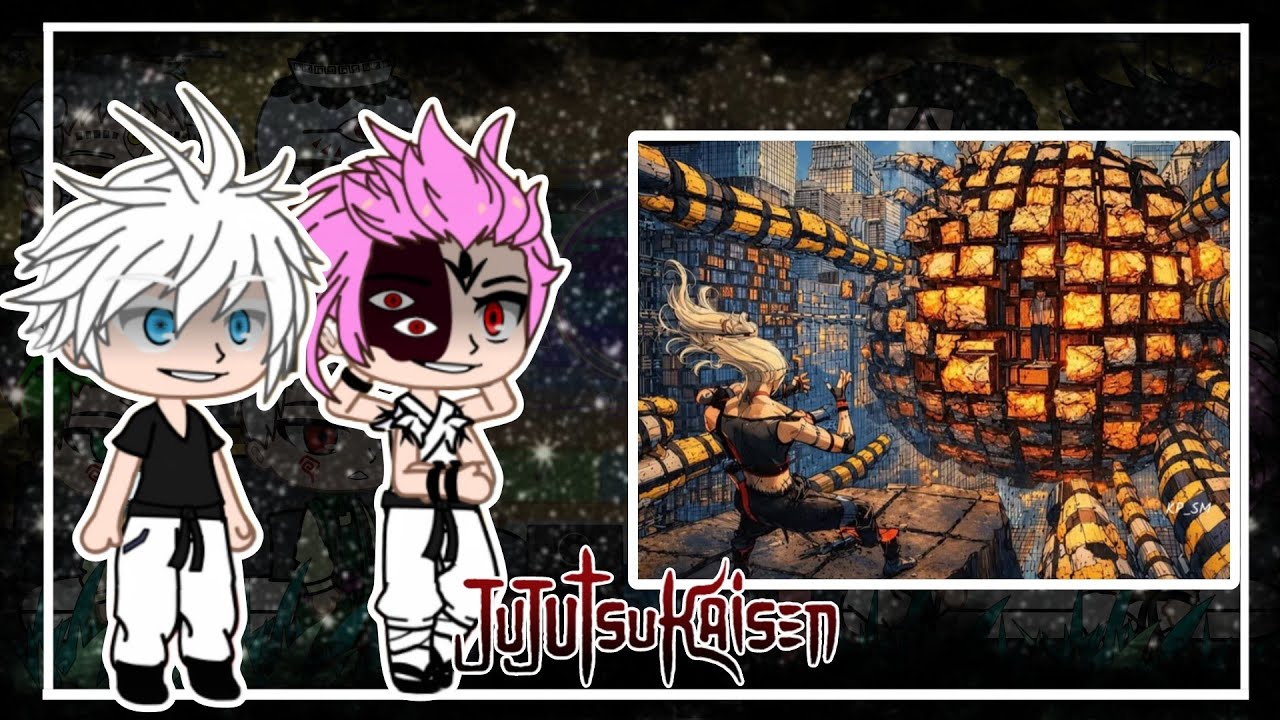 JJK + Modulo React To Itadori And ModuloFuture | Jujutsu Kaisen React | 🇺🇸 🇧🇷 |Gacha Club