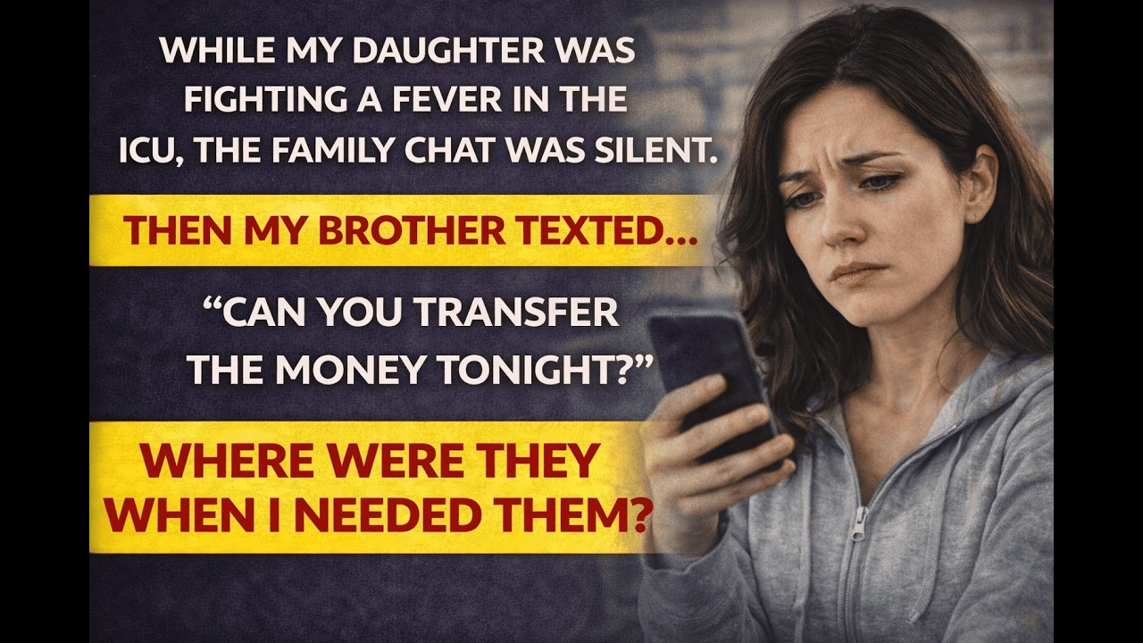 While My Daughter Was Fighting A Fever In The ICU, The Family Chat Was Silent. Then Out Of Nowhere