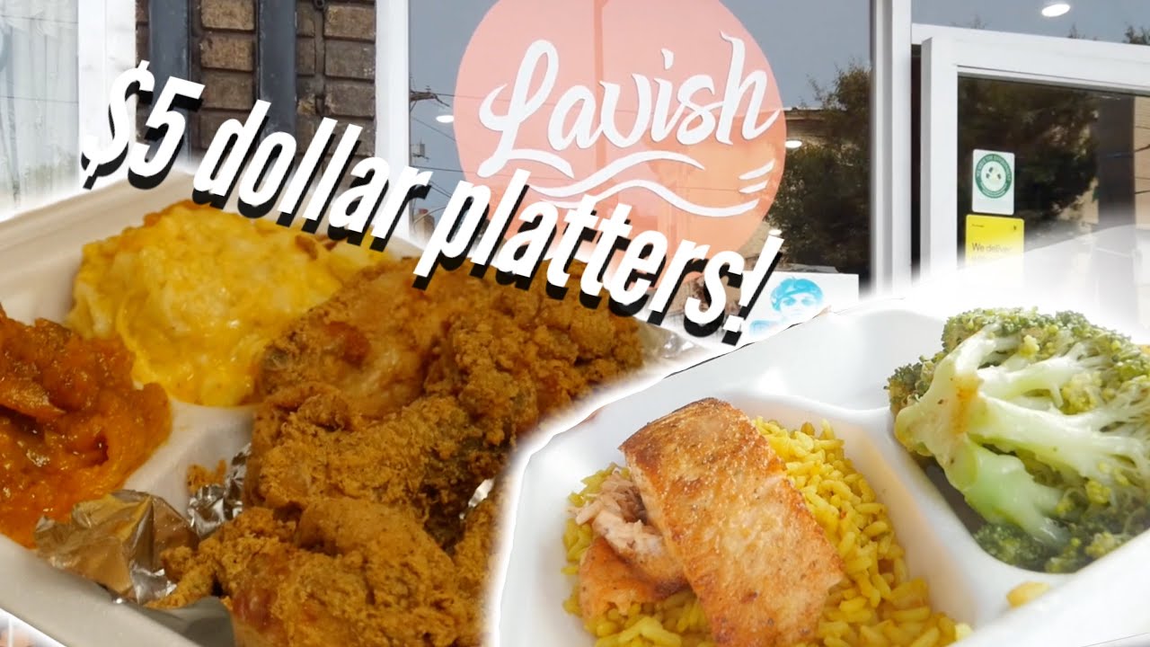 $5 Soul Food Platters!! Salmon, Fried fish, Fried chicken, baked mac and cheese and much more!