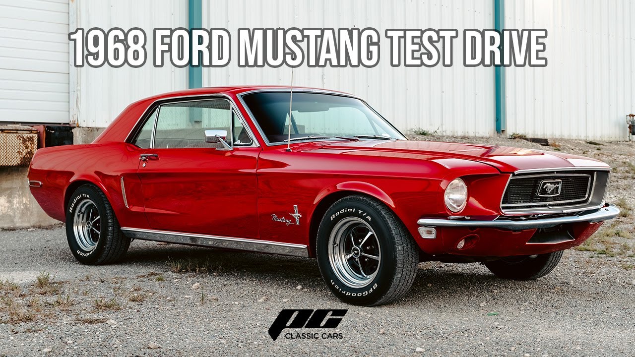 *ПРОДАН* Тест-драйв Ford Mustang 1968 года — 302 — EFI — Автомат — Кондиционер