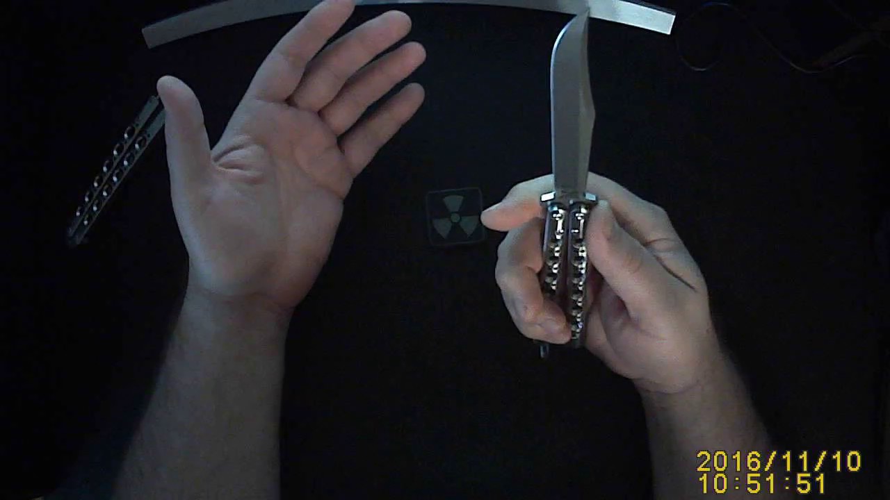 Нож бабочка. Balisong Benchmade 63