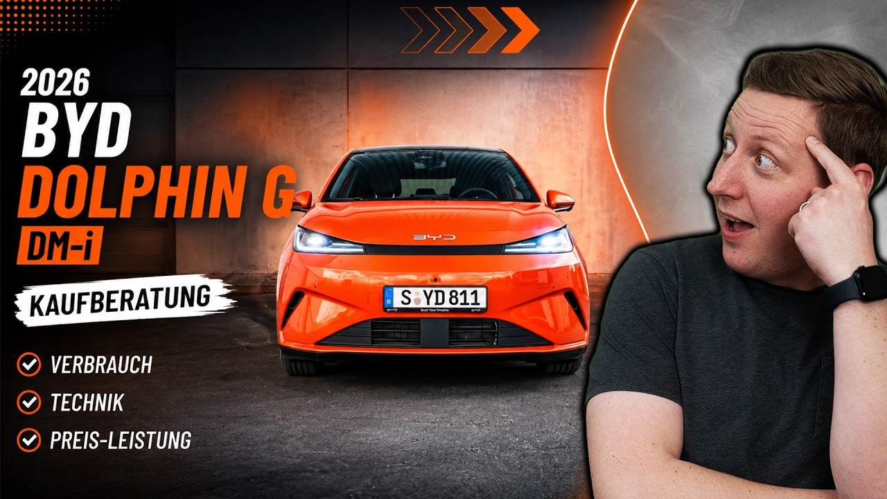 2026 BYD Dolphin G DM-i | AB 18.990&euro; und 1.040km REICHWEITE | Test, Review, Kaufberatung