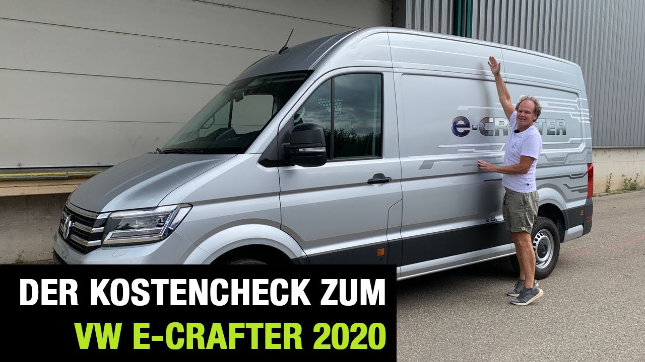 VW e-Crafter (2020)🔋 Der Kostencheck: Stromer oder Diesel? Fahrbericht | Review | Test | Reichweite