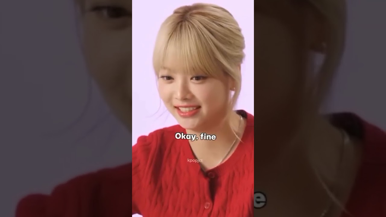 manchae is a Toddler according to her unnies 🐥 #yunjin #sakura #eunchae