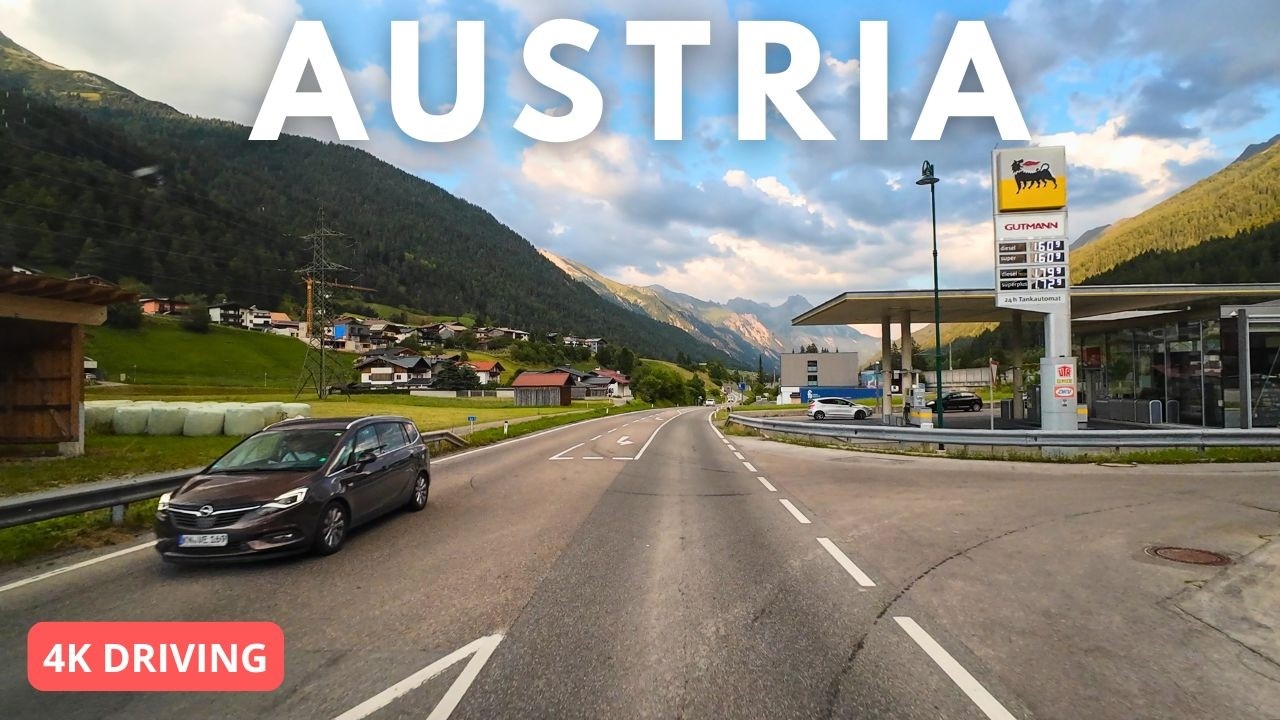 Alpine Drive Through Austria 🇦🇹 | St. Anton am Arlberg to Jenbach | Scenic 4K Road Trip