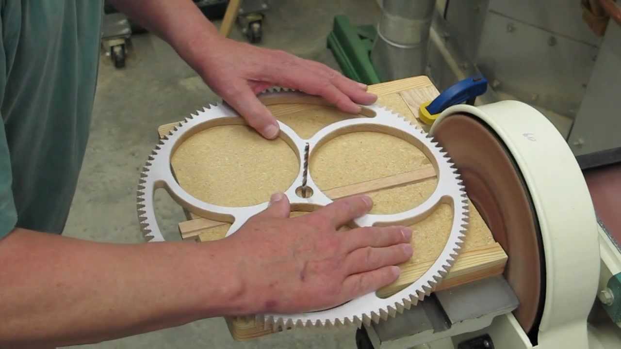Disc Sander - Circle Sanding Jig