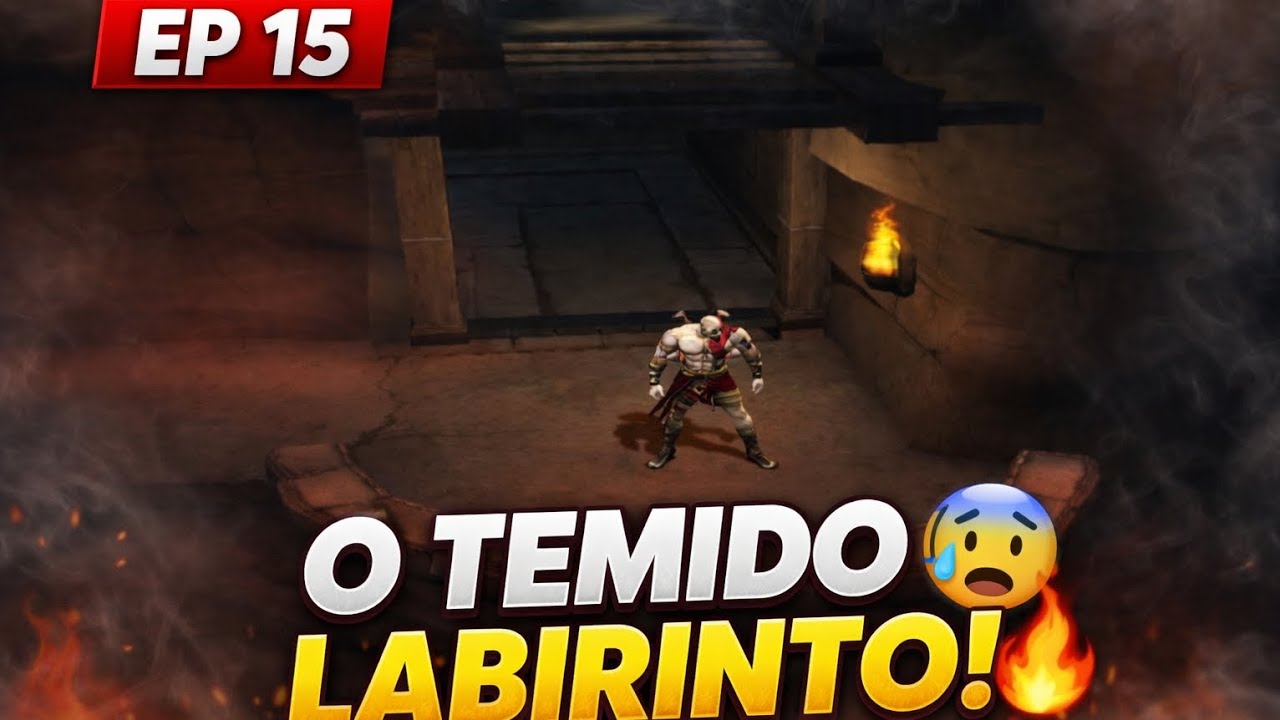 O TEMIDO LABIRINTO! 😰🔥 | God of War 1 EP 15 (Aethersx2)