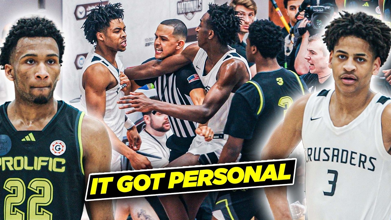 Kiyan Anthony Vs #2 Ranked Player Darryn Peterson Gets PHYSICAL! | Kiyan's FINAL Game Of High School