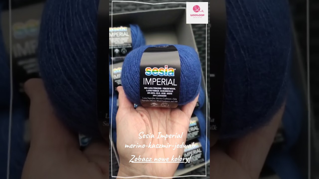 Nowe kolory wł&oacute;czki Sesia Imperial 🧶#wł&oacute;czki #dzierganie #rob&oacute;tkinadrutach