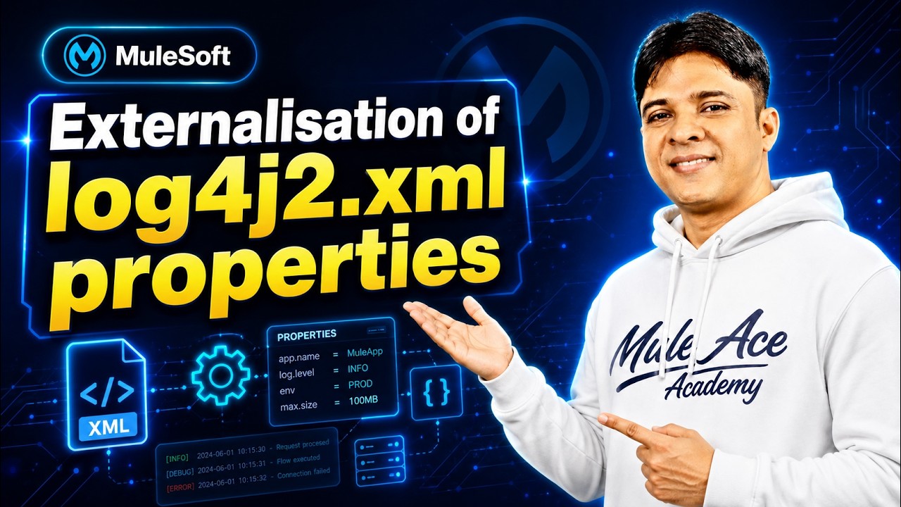 Fixing Log4j2.xml Externalized Properties in MuleSoft: Maven Pipeline Solution