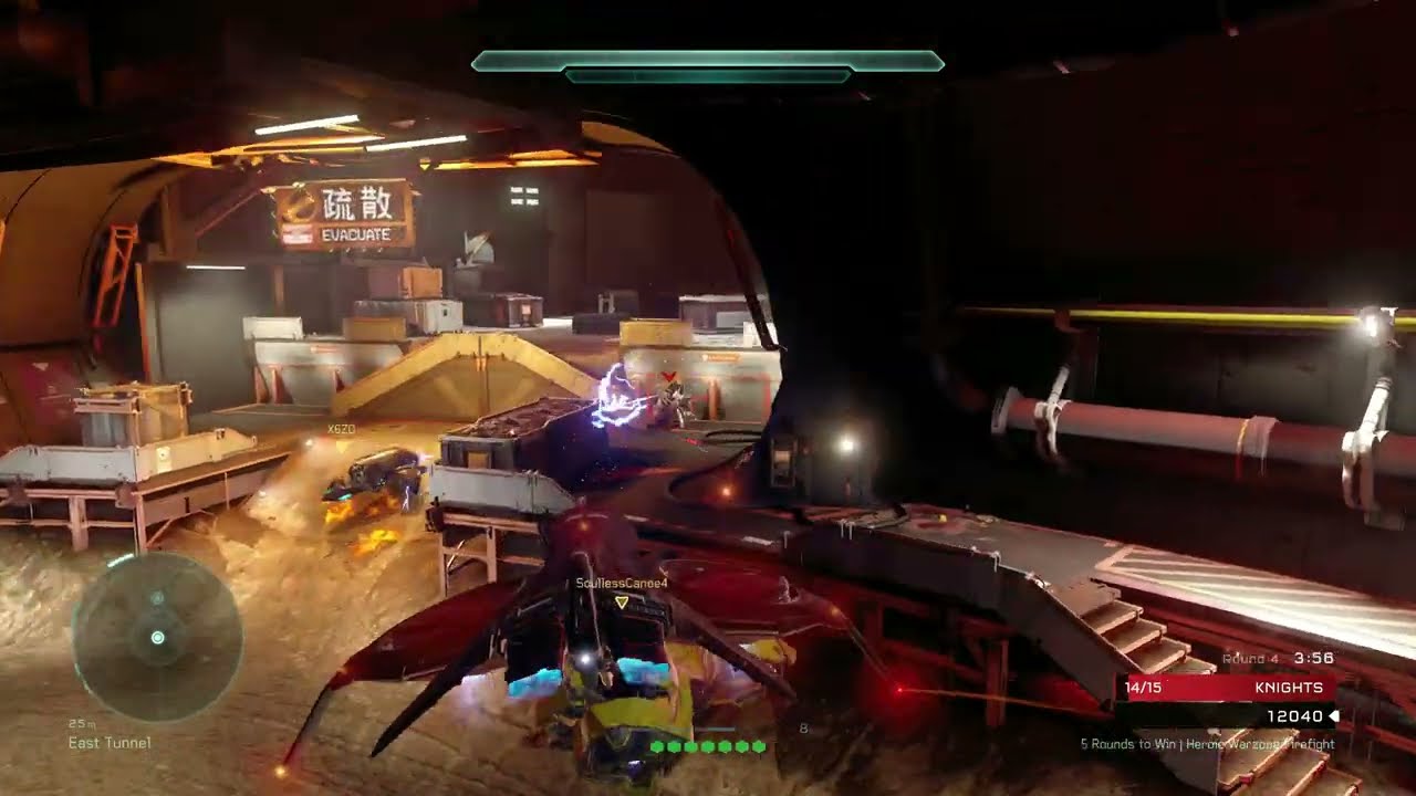 Halo 5 ARC Warzone Firefight. Oni Wasp Gameplay