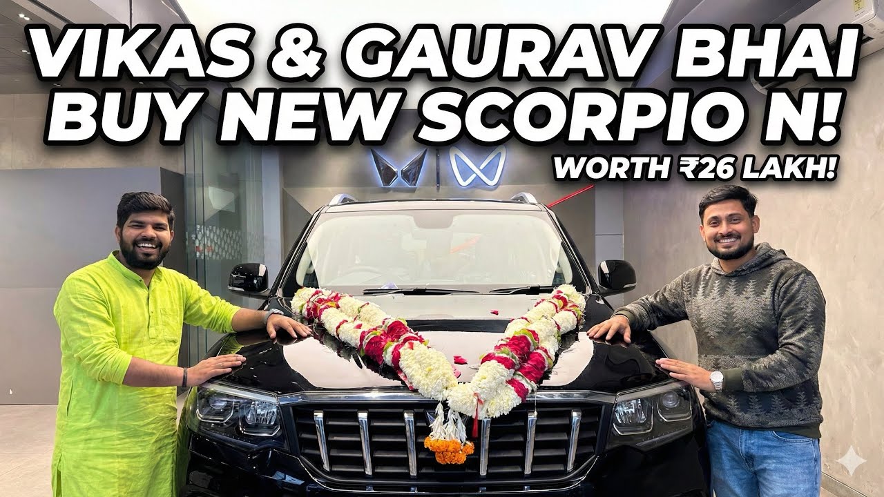 ₹26 Lakh ke Scorpio N Z8L woh bhi top model | System Hang Kar Diya|Taking Delivery of Scorpio N vlog