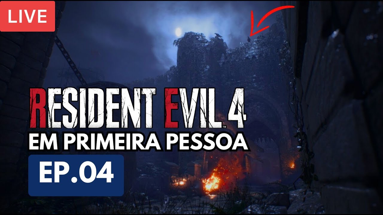 AO VIVO! AQUECIMENTO RESIDENT EVIL REQUIEM! RE4 REMAKE PT#4