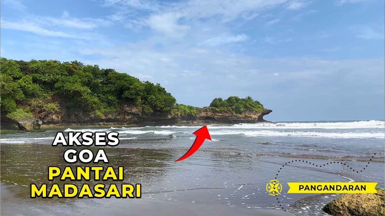 Akses ke Goa Pantai Madasari