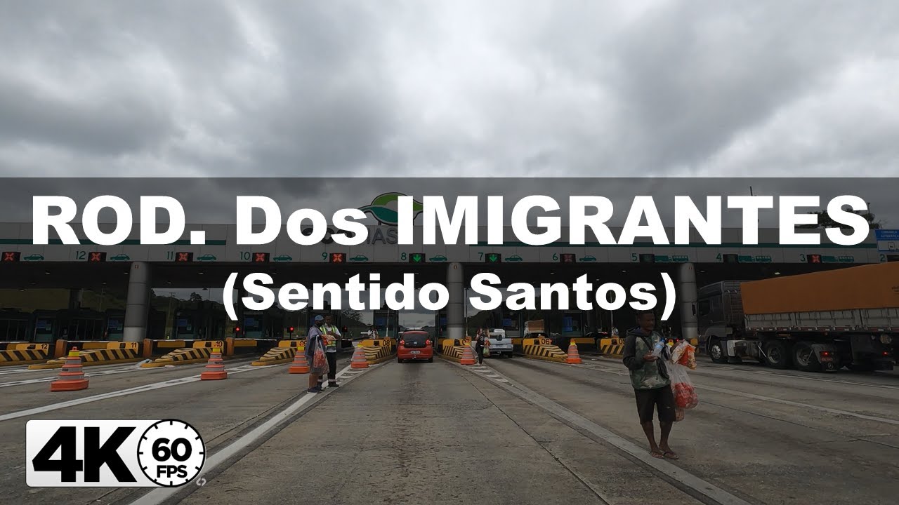 [4K60fps] Driving Rod. dos Imigrantes(sentido Santos) Sao Paulo Brazil -MT4K-