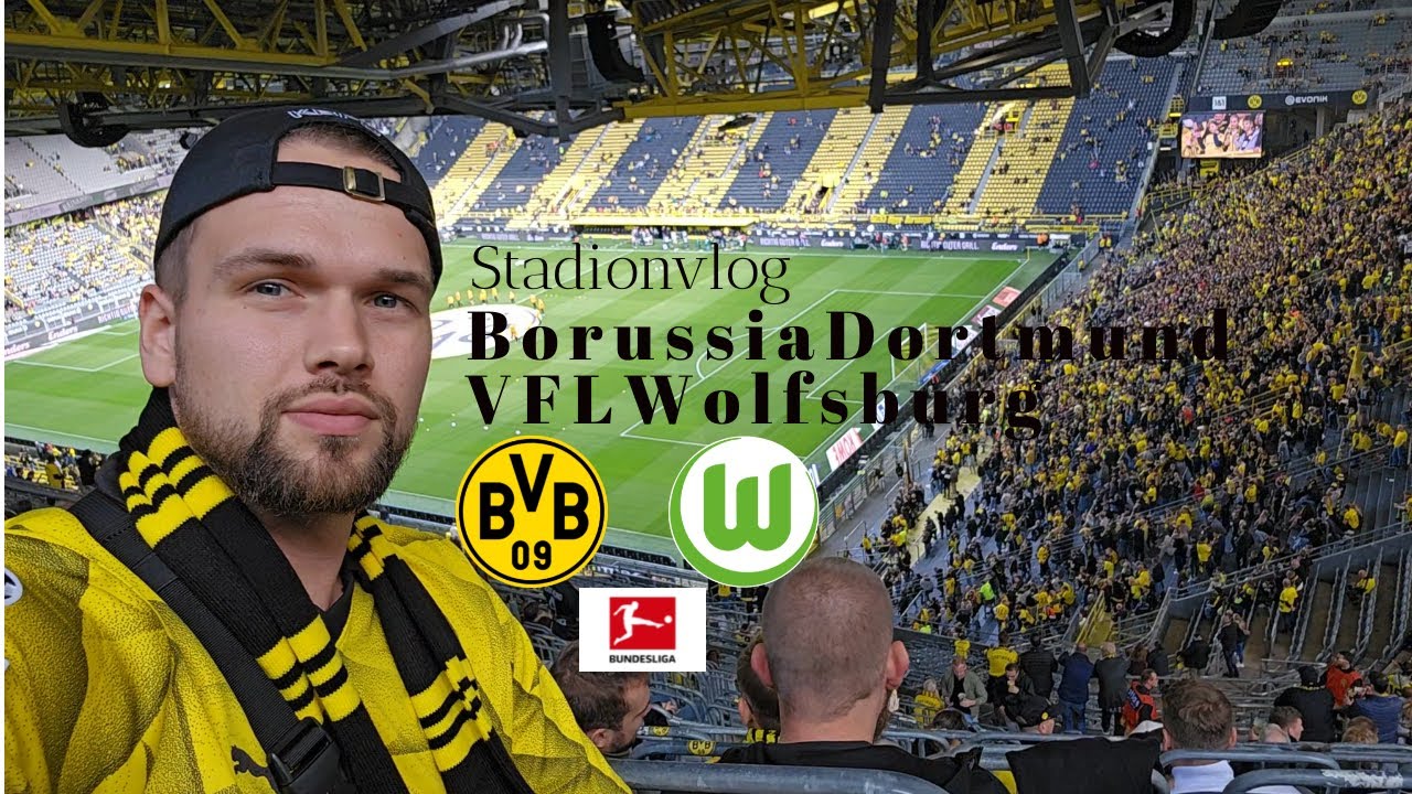 Borussia Dortmund vs. VFL Wolfsburg - ⚽Bundesliga Stadionvlog⚽ / Reus the Goat! 🐐/ Marohde