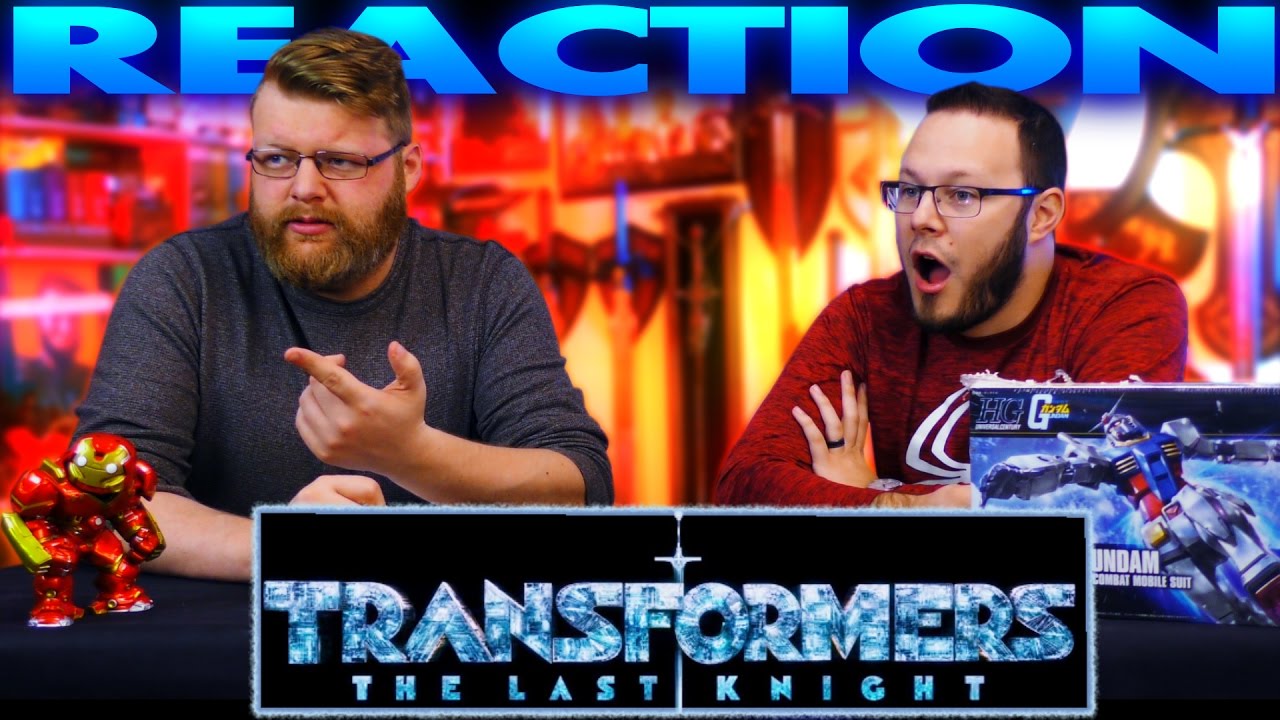 Transformers: The Last Knight Official Trailer REACTION!!