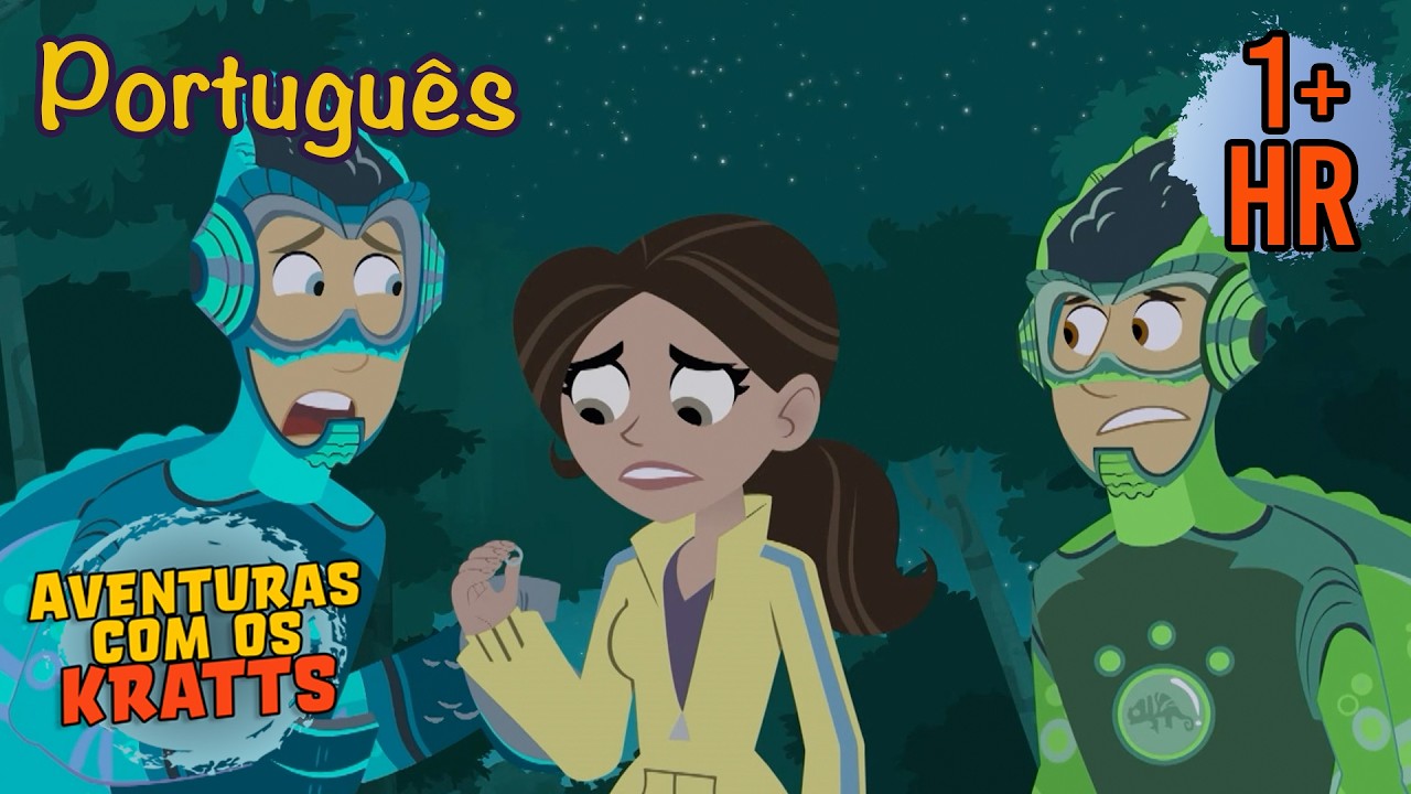 Luta de Fedor dos Lêmures | Poderes Camaleão | Aventuras com os Kratt | Scholastic Kids em português