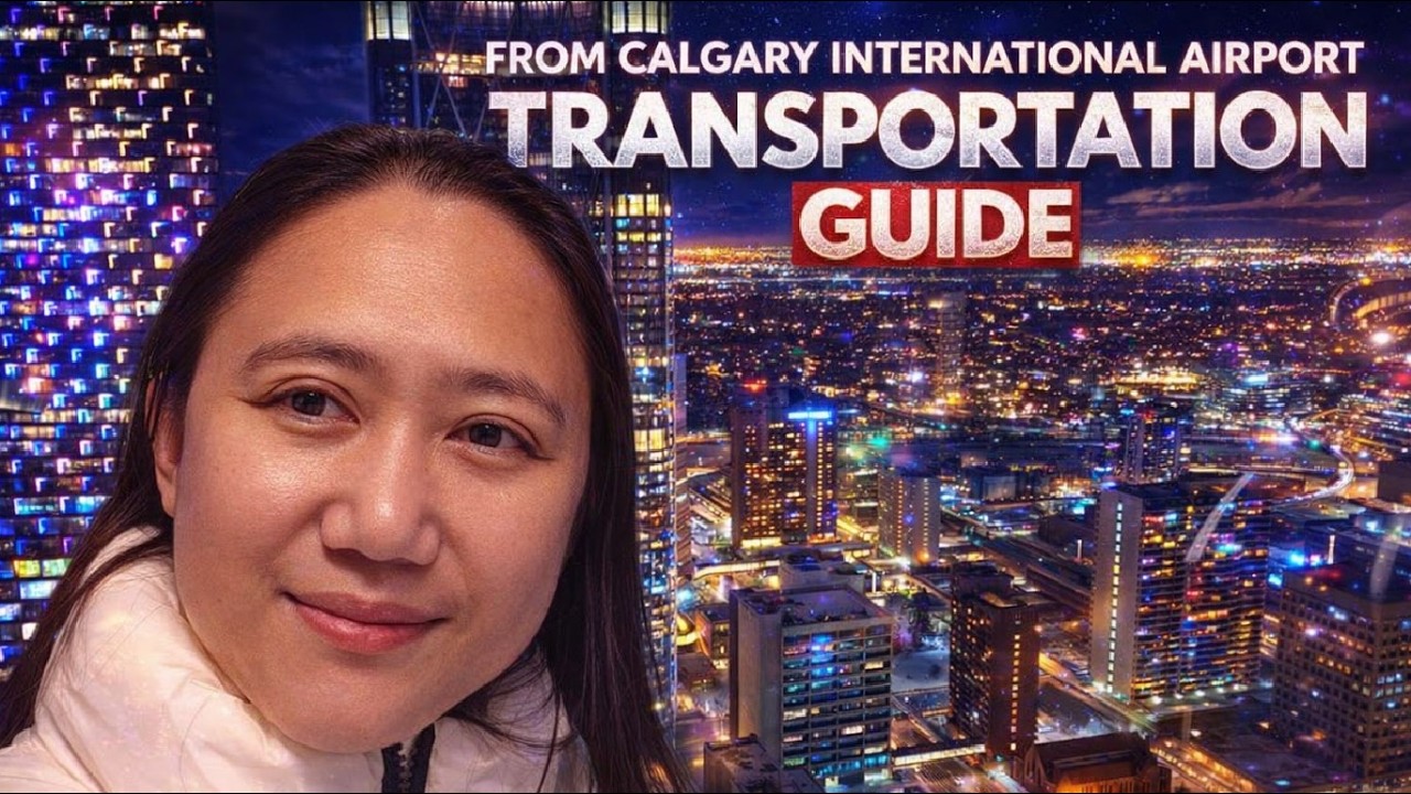 How to travel from CALGARY AIRPORT to wherever in the city.