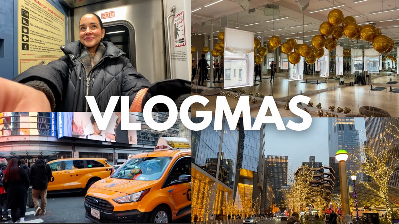 СЮРПРИЗ, Я СНИМАЮ VLOGMAS!!! НЕДЕЛЯ ИЗ МОЕЙ ЖИЗНИ, КОГДА Я ЖИВУ В НЬЮ-ЙОРКЕ!