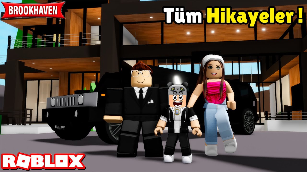 Brookhaven T&Uuml;M Bebek ve Araba Hikayeleri ! Roblox