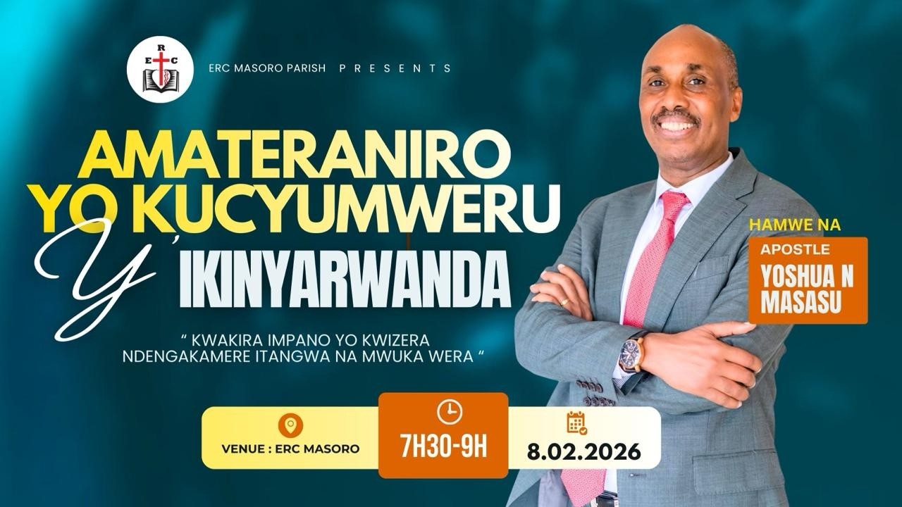 ITERANIRO RYA MBERE KU CYUMWERU 08/02/2026 HAMWE NA APOSTLE YOSHUA N MASASU