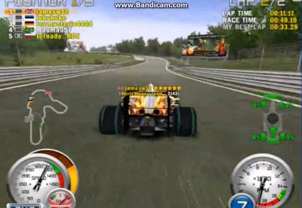 Superstar Racing- jamesw12 italy gp keys