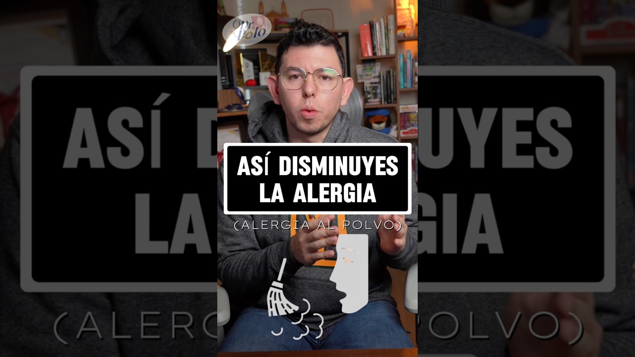 DISMINUYE las ALERGIA AL POLVO 🤧 m&aacute;s en IG #medicina #sabiasque #curiosidades