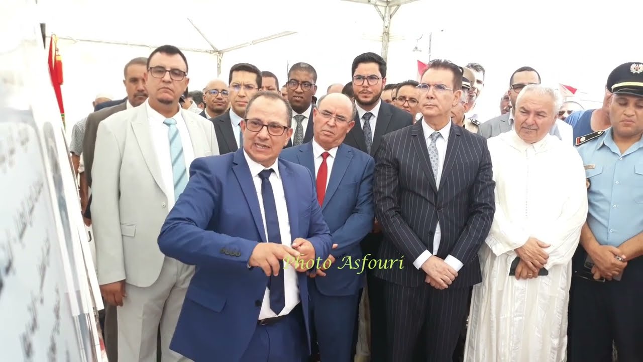 تدشين منصة الشباب من طرف السيد عامل اقليم  تنغيرحسن الزيتوني