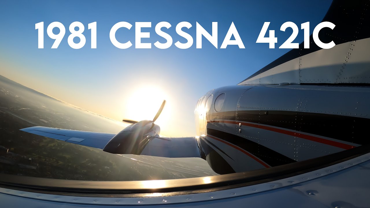 Лучший самолет Cessna 421C, на котором я когда-либо летал!